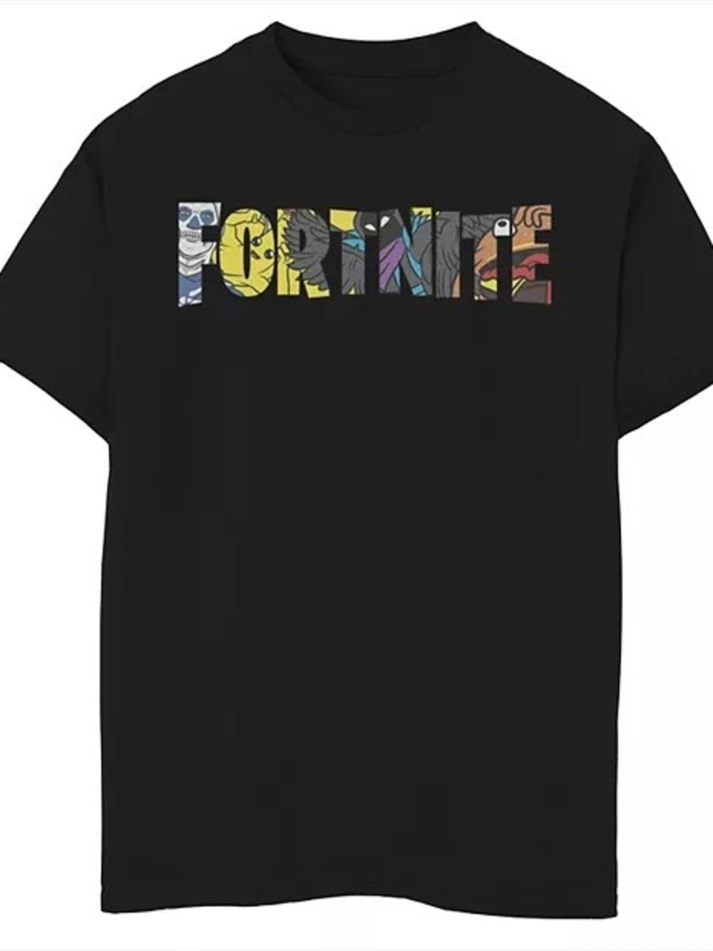 Fortnite Kids' Black Short Sleeve Graphic Tee